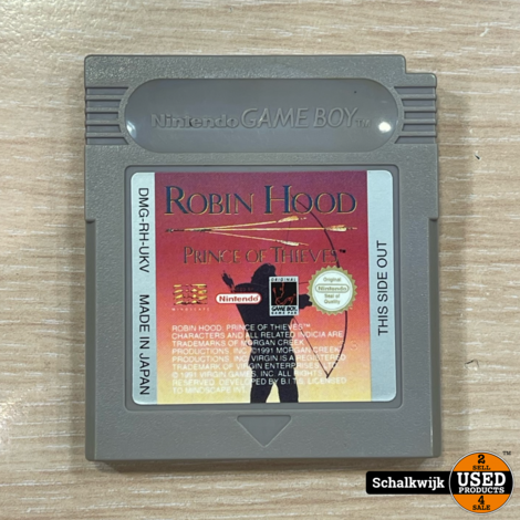 Robin Hood Prince Of Thieves Gameboy game