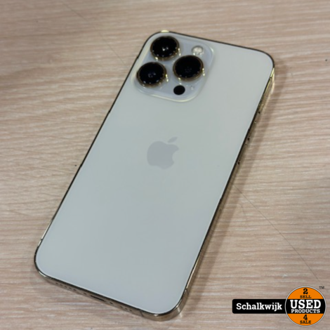 Apple iPhone 13 Pro 128gb gold zeer nette staat in doos