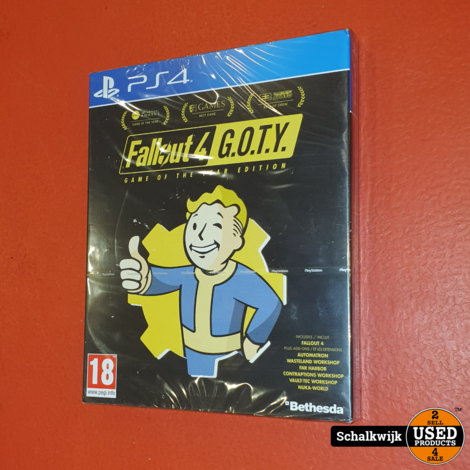 PS4 game : Fallout 4 G.O.T.Y., nieuw gesealed