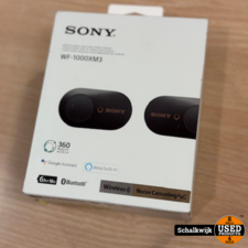 sony wf-1000xm3 wireless earplugs met noice canceling