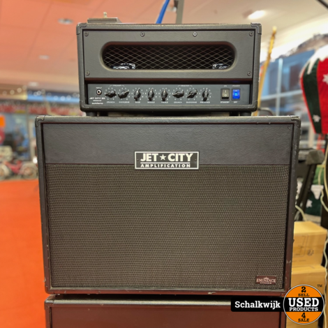 Jet City JCA22H 20 watt buizenversterker + 2 JCA24+ 2x12 kabinet