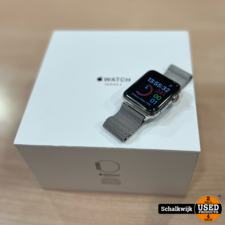 Apple Apple Watch Series 3 42mm Cellular + Milanees bandje ZGAN in doos