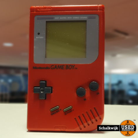 Nintendo Game Boy Classic Rood in zeer nette staat