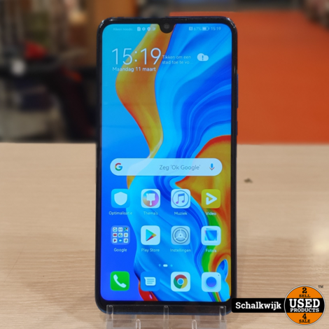 Huawei p30 lite 6gb 256g, blauw, in zeer nette staat