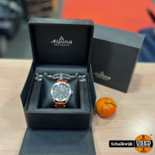 Alpina 1883 Geneve Alpiner Automatic 4 al525x5a26 horloge in doos