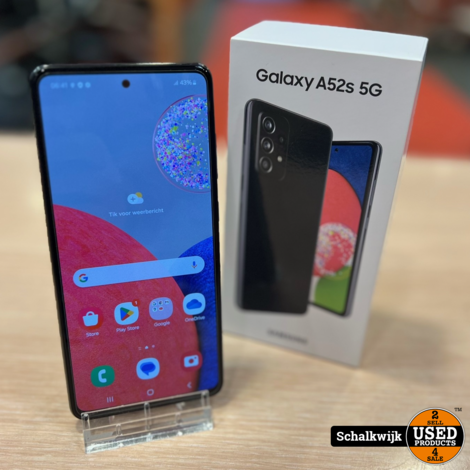 Samsung Galaxy A52S 5G 128Gb Awesome Black in doos