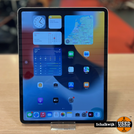 Apple iPad Pro 12.9 2018 64GB Cellular Space Grey in nette staat