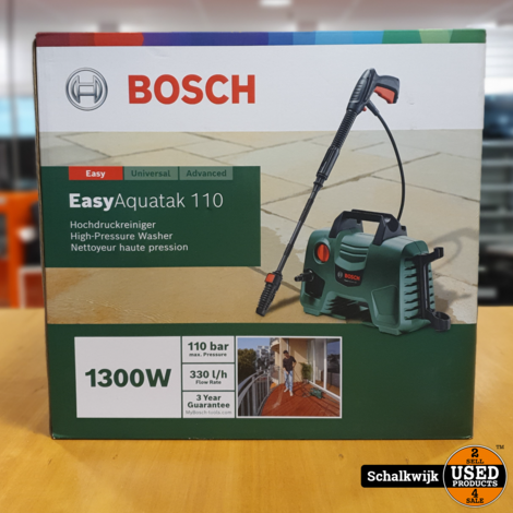 Bosch Easy Aquatak 110 hogedrukreiniger (nieuw)