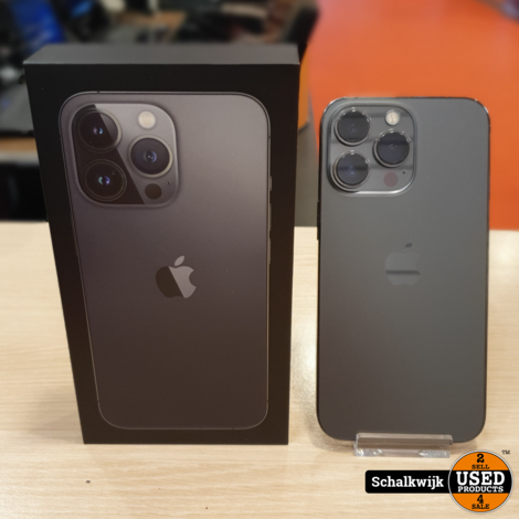 Apple iPhone 13 Pro 128gb Graphite in nette staat met doos