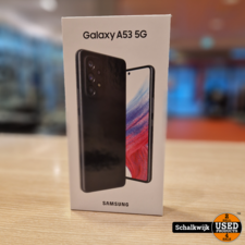 Samsung Samsung Galaxy A53 5G 6gb 128gb Black Nieuw met garantie 01-05-24