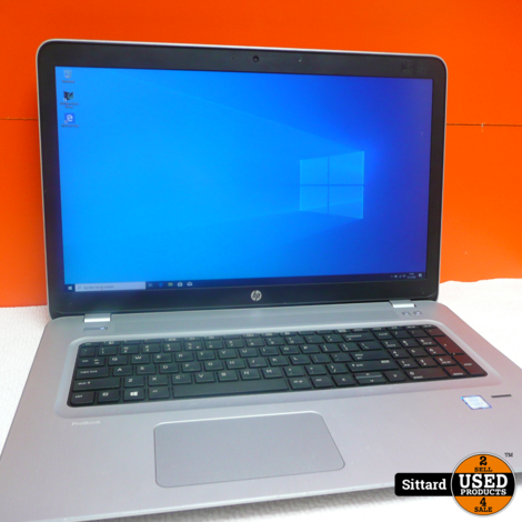 HP Probook 470 G4, intel i7-7500 8Gb Ram, 250 Gb opslag