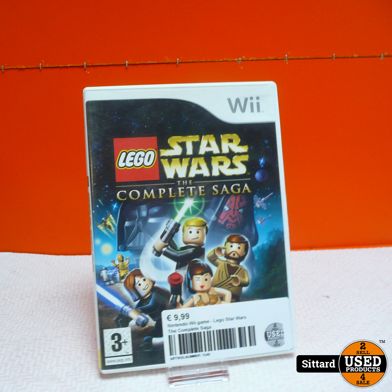 ruilen Alaska opslaan Nintendo Wii game - Lego Star Wars The Complete Saga - Used Products Sittard