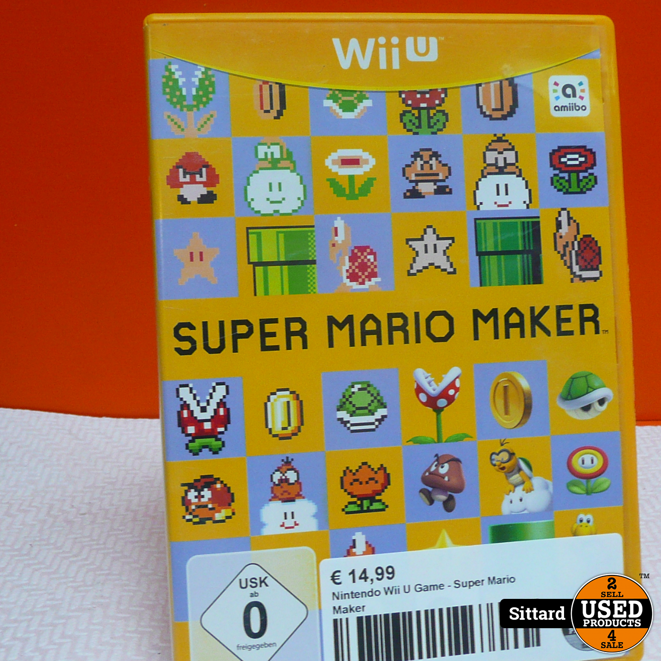 Nintendo Wii U Game - Super Mario Maker - Used Products Sittard