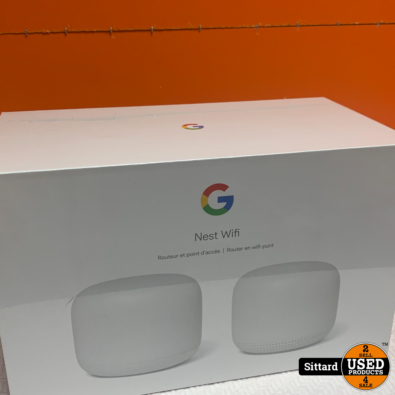Google Nest Wifi router en wifipunt nwpr, 219 - Used Products Sittard