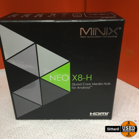 MINIX NEO X8-H - 4K Android™ Mediaspeler + wireless Airmouse | nwpr 200 euro