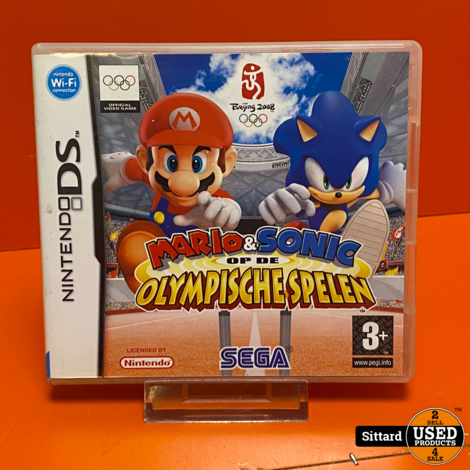 Nintendo DS Game - Mario &amp; Sonic op de Olympische Spelen