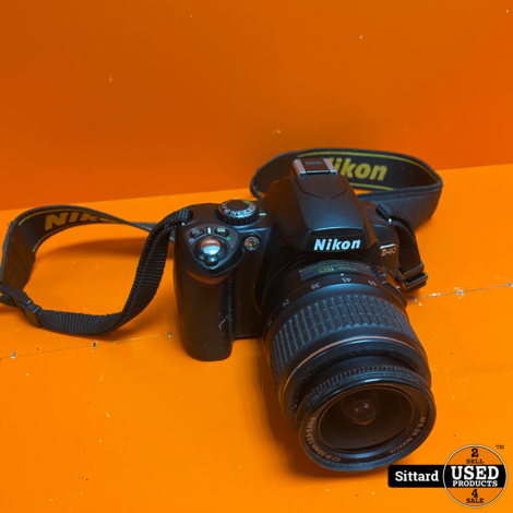 NIKON D40 + 18-55MM Lens