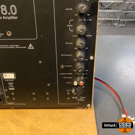 HYPEX DS 8.0 subwoofer Amplifier / plate amplifier 800 Watt | nwpr 535 euro