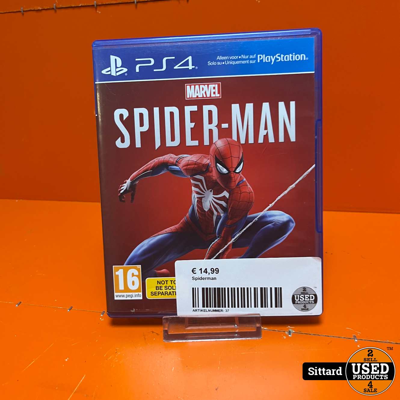 PS4| Spider-Man | Goede staat - Used Products Sittard