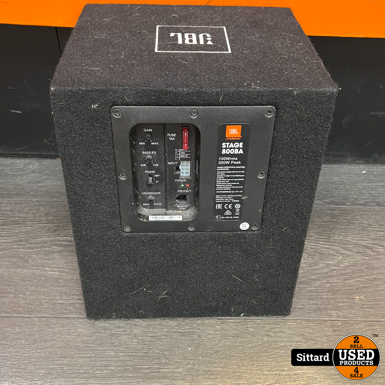 jbl stage 800ba series subwoofer