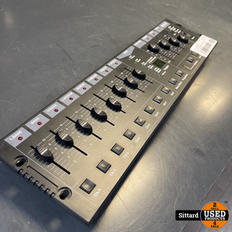 Botex DC-8 DMX-Controller, 8Kanalen, In nette staat