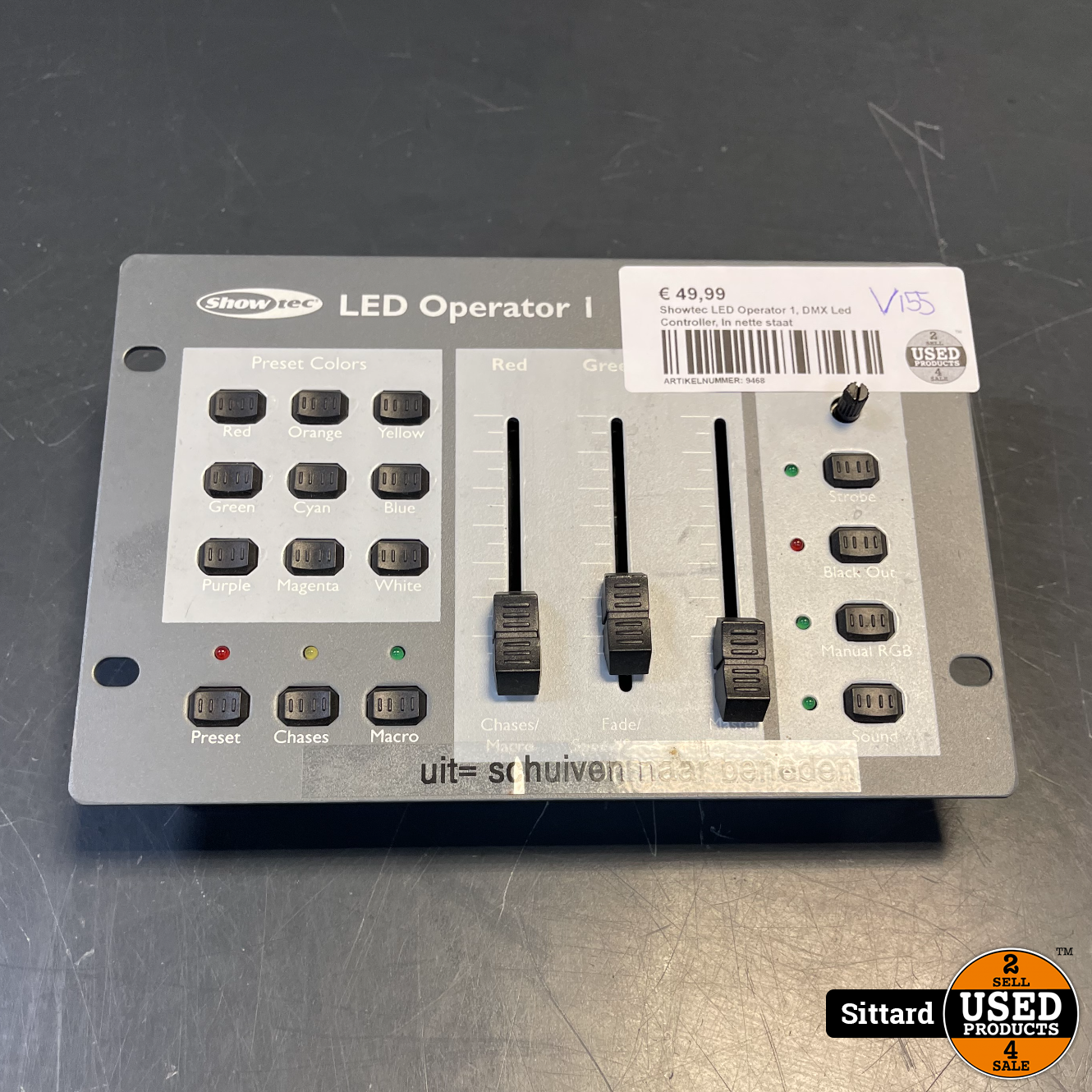 Showtec LED Operator 1, DMX Controller, In staat | nwpr 49 euro Used Sittard