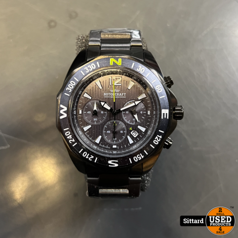 RotorCraft LISBON RC4004 CHRONO, Herenhorloge, In nette staat | Nwpr 499,-