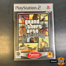 Playstation 2 Game, GTA San Andreas, Compleet in nette staat