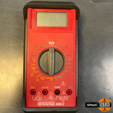 Benning MM 2 Digitale multimeter, Zo goed als nieuw, Nwpr 144,- Euro