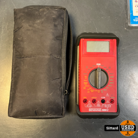 Benning MM 2 Digitale multimeter, Zo goed als nieuw, Nwpr 144,- Euro