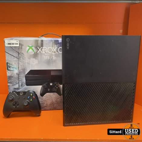 Xbox One, 1TB, Zwart, Compleet met doos