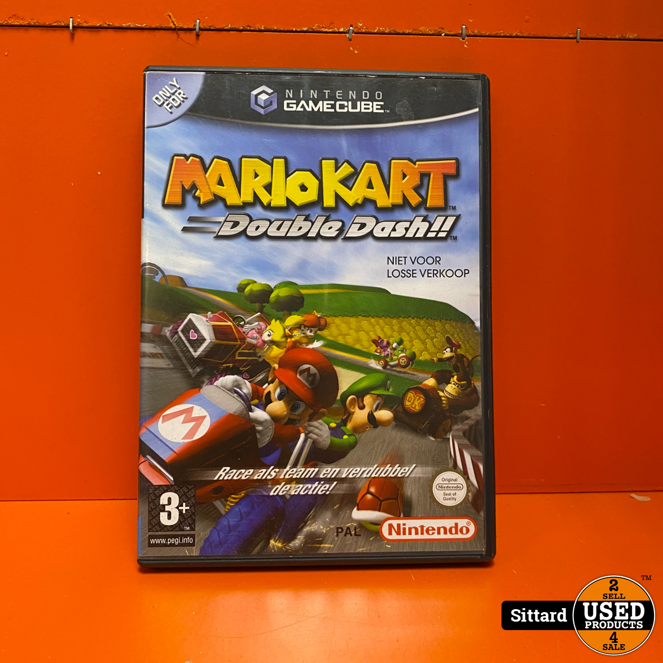 aanval Groene bonen taxi nintendo Mario Kart Double Dash- Nintendo Gamecube - Used Products Sittard