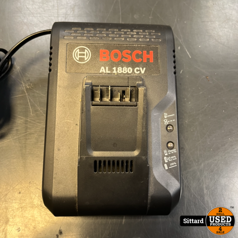 Bosch acculader AL 1880 CV 14,4V/18V, In nette staat | Nwpr 74,- Euro