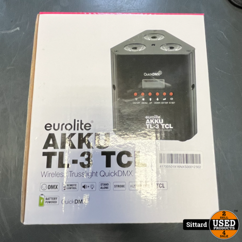 Eurolite LED TL-3 TCL QuickDMX, NIEUW in doos | nwpr 155 Euro