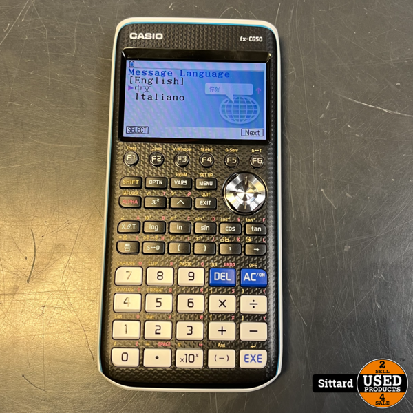 fonds was keten Casio FX-CG50 - Grafische rekenmachine, In nette staat | Nwpr 105,- Euro -  Used Products Sittard