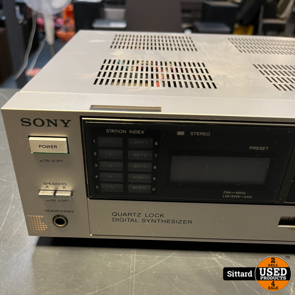 Zenuw Roux Cordelia SONY STR-AV260L stereo versterker (1985) 2x35 Watt met Phono - Used  Products Sittard