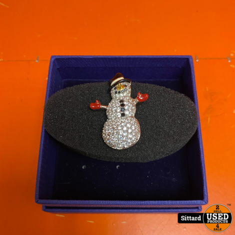 Swarovski sneeuwpop speld 2003 - In nette staat