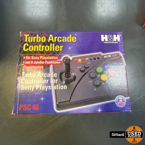 Turbo Arcade Controller - geschikt voor playstation 1