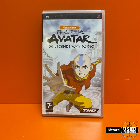 PSP Game - Avatar De Legende Van Aang