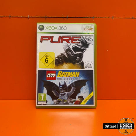 Xbox 360 Game - Pure + Lego batman the videogame (gamebundel)