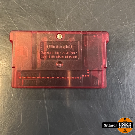 Nintendo Gameboy Game - Pokemon Ruby Version - Losse cassette - In nette staat