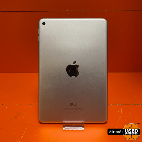 Apple iPad Mini 4, wit, 128GB in nette staat