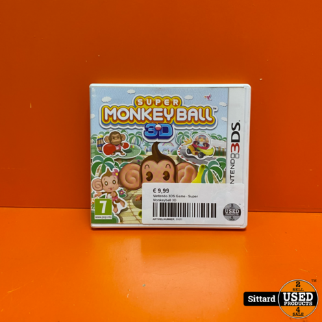 Nintendo 3DS Game - Super Monkeyball 3D
