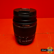 canon canon zoom lens ef-s 18-55mm 1:3.5-5.6 III - In nette staat