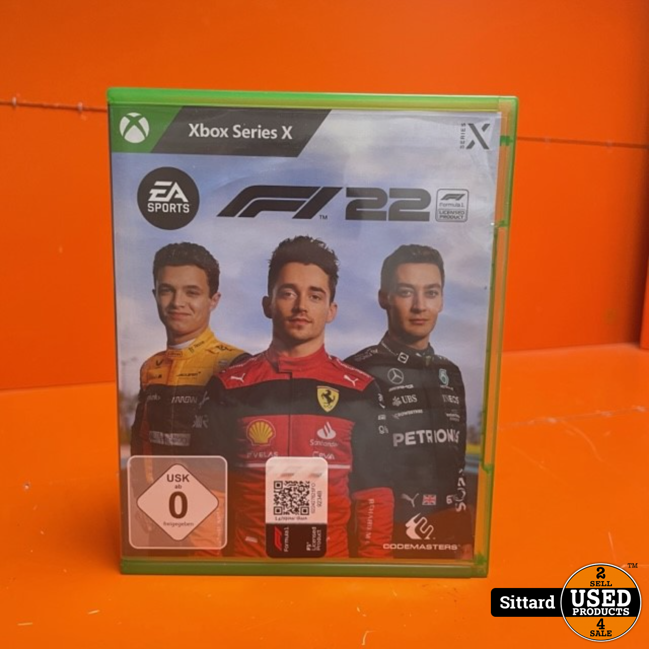 F1 2022 Xbox Series x Game Used Products Sittard