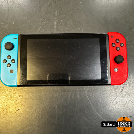 Nintendo Switch Console - Blauw / Rood - In gebruikte staat