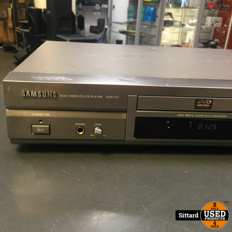 Samsung DVD-711  CD / DVD speler (zonder remote)