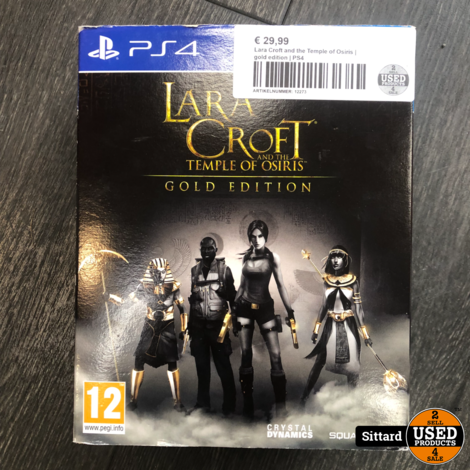 Lara Croft and the Temple of Osiris | gold edition | PS4
