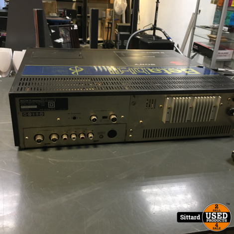 SONY BetaMax hi-fi SL-HF100EC videorecorder, compleet, werkend en met garantie