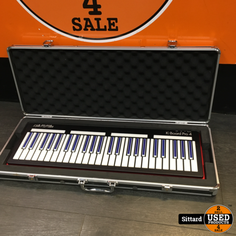 Keith McMillen K-Board Pro 4 USB/MIDI keyboard 48 toetsen + hardcase